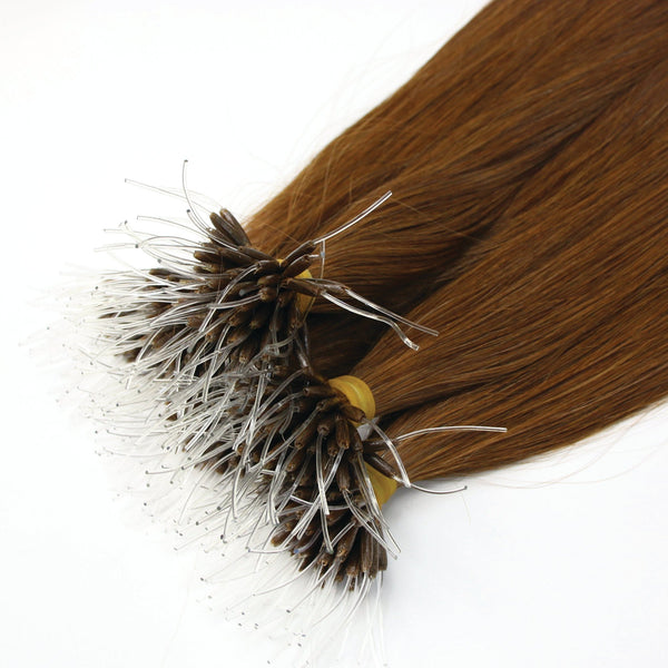 Human Nano Plastic Tips Extensions — 100% Human Hair | Dorin Wigs, Fort Lauderdale