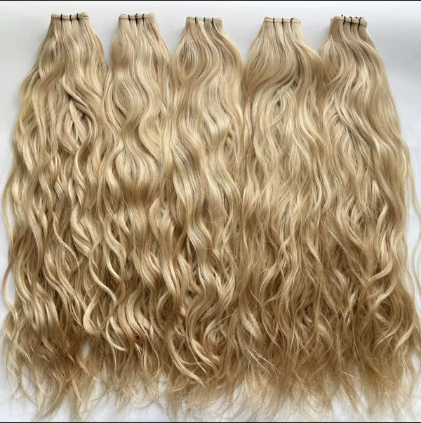 Human Hand-Tied Weft Extension — 100% Human Hair | Dorin Wigs, Fort Lauderdale