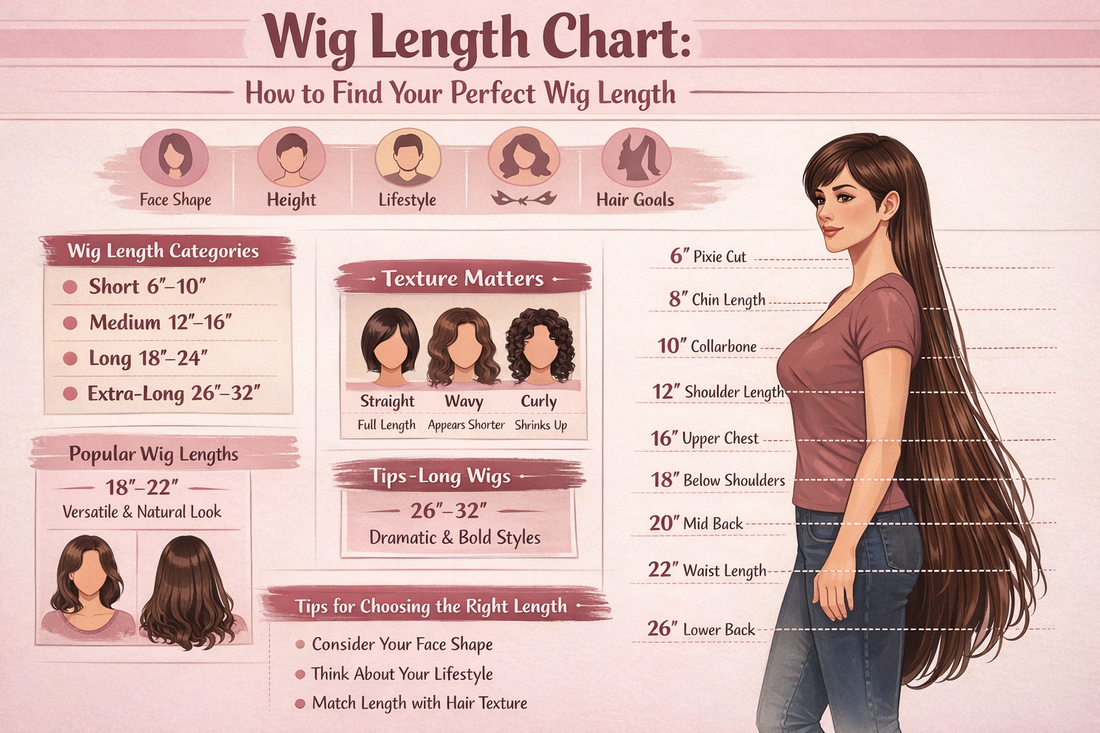 Wig Length Chart