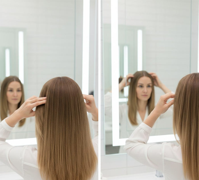 human hair toppers