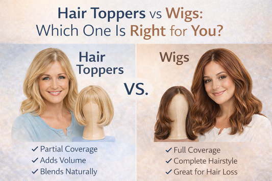 Hair Toppers vs Wigs