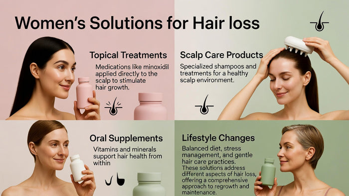 Woman exploring medical hair loss solutions and human hair wigs at Dorin Wigs in Fort Lauderdale