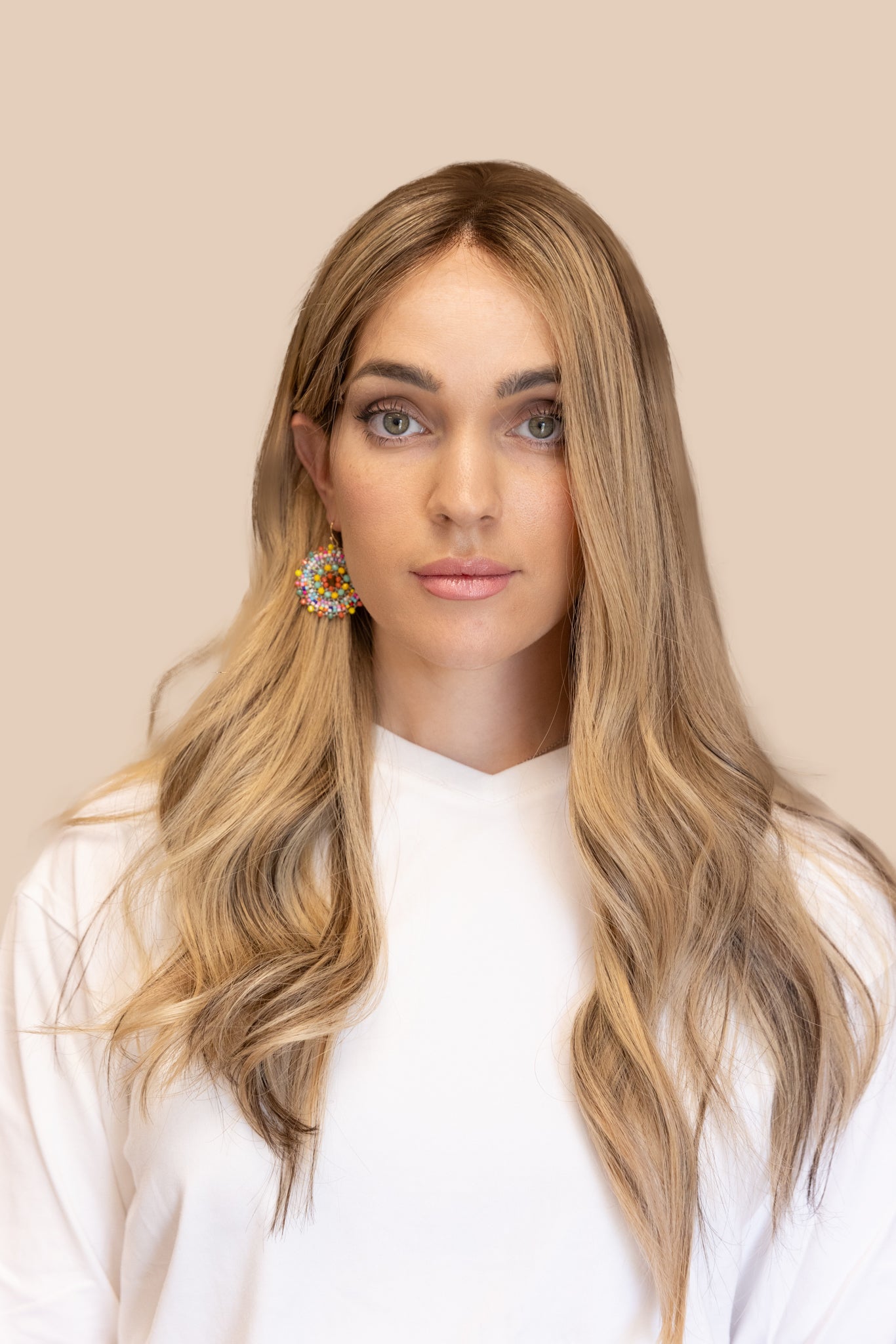 Honey Beige | LACE TOP