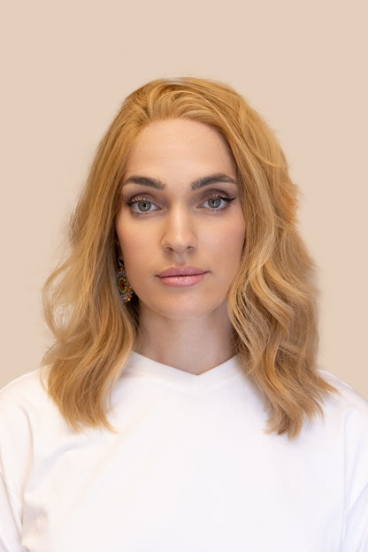 Golden Breeze Waves Wig | LACE TOP