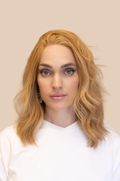 Golden Breeze Waves Wig | LACE TOP