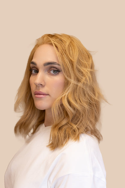Golden Breeze Waves Wig | LACE TOP