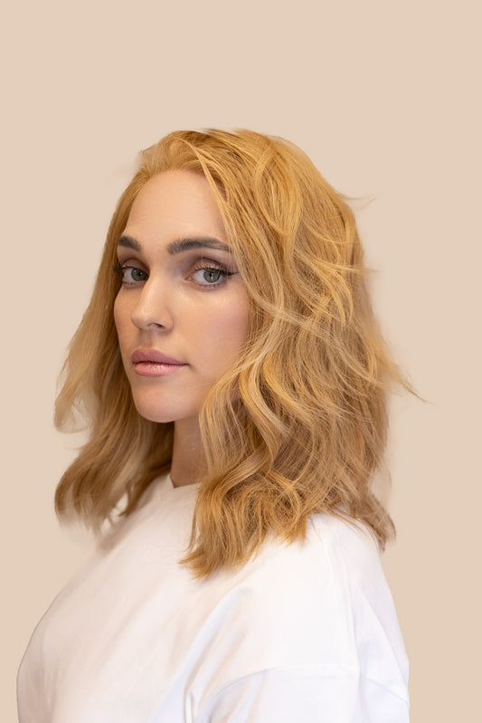 Golden Breeze Waves Wig | LACE TOP