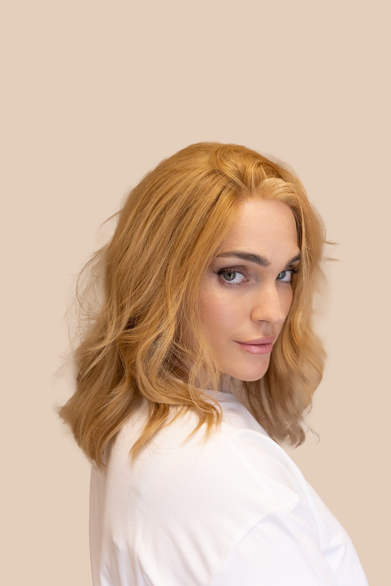 Golden Breeze Waves Wig | LACE TOP