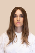 Mocha Melt Layers Wig | LACE TOP — 100% Human Hair | Dorin Wigs, Fort Lauderdale