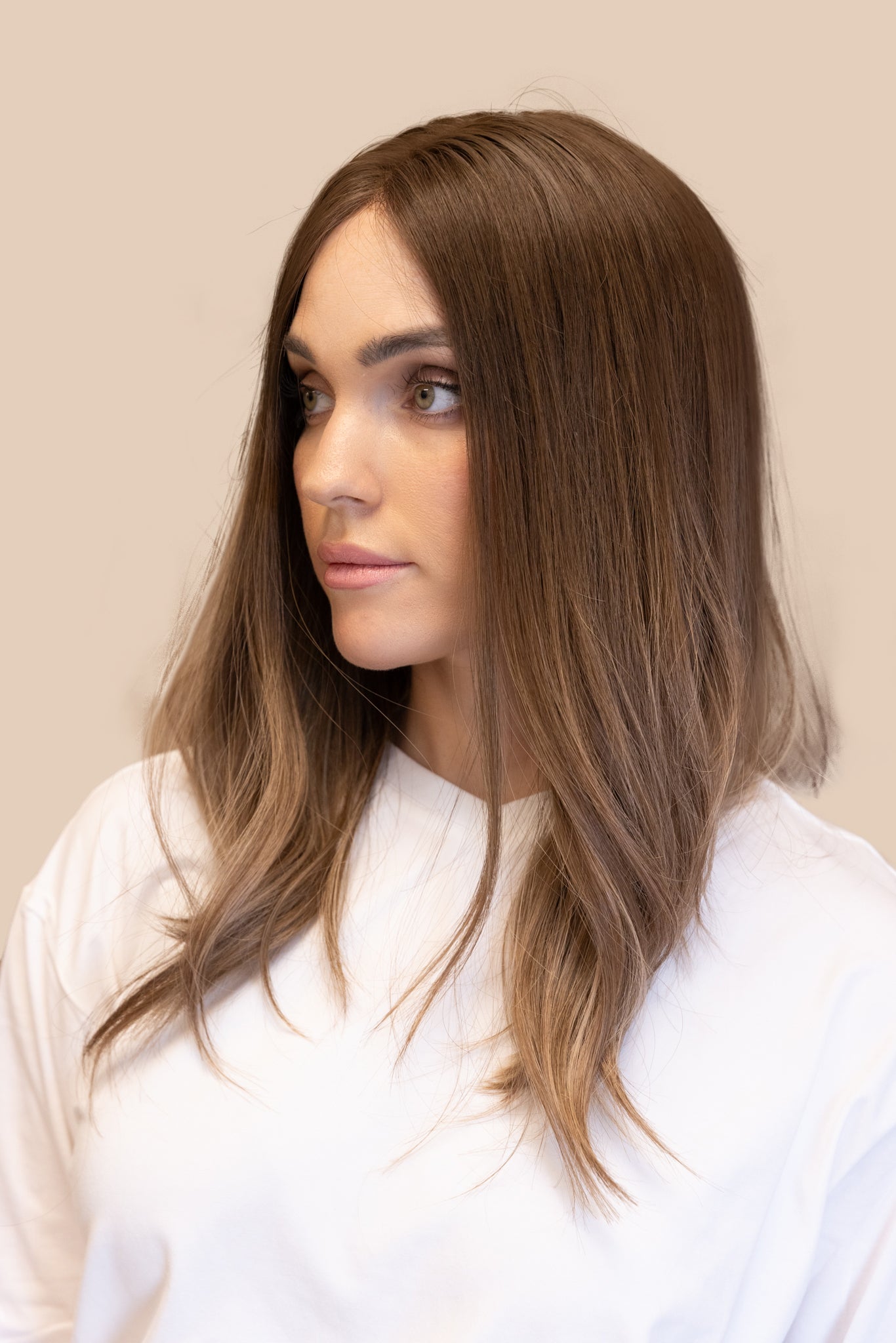 Mocha Melt Layers Wig | LACE TOP