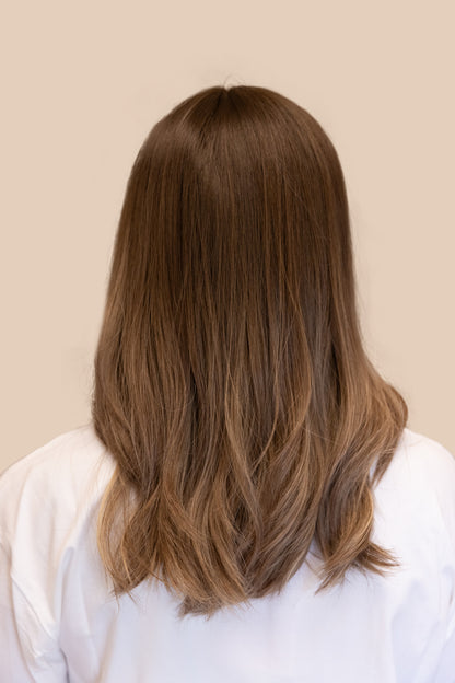 Mocha Melt Layers Wig | LACE TOP