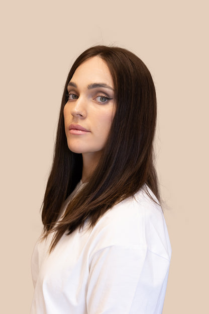 Velvet Espresso Flow Wig | LACE TOP