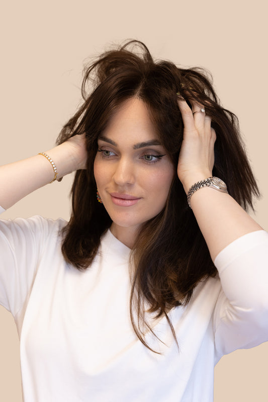 Velvet Espresso Flow Wig | LACE TOP