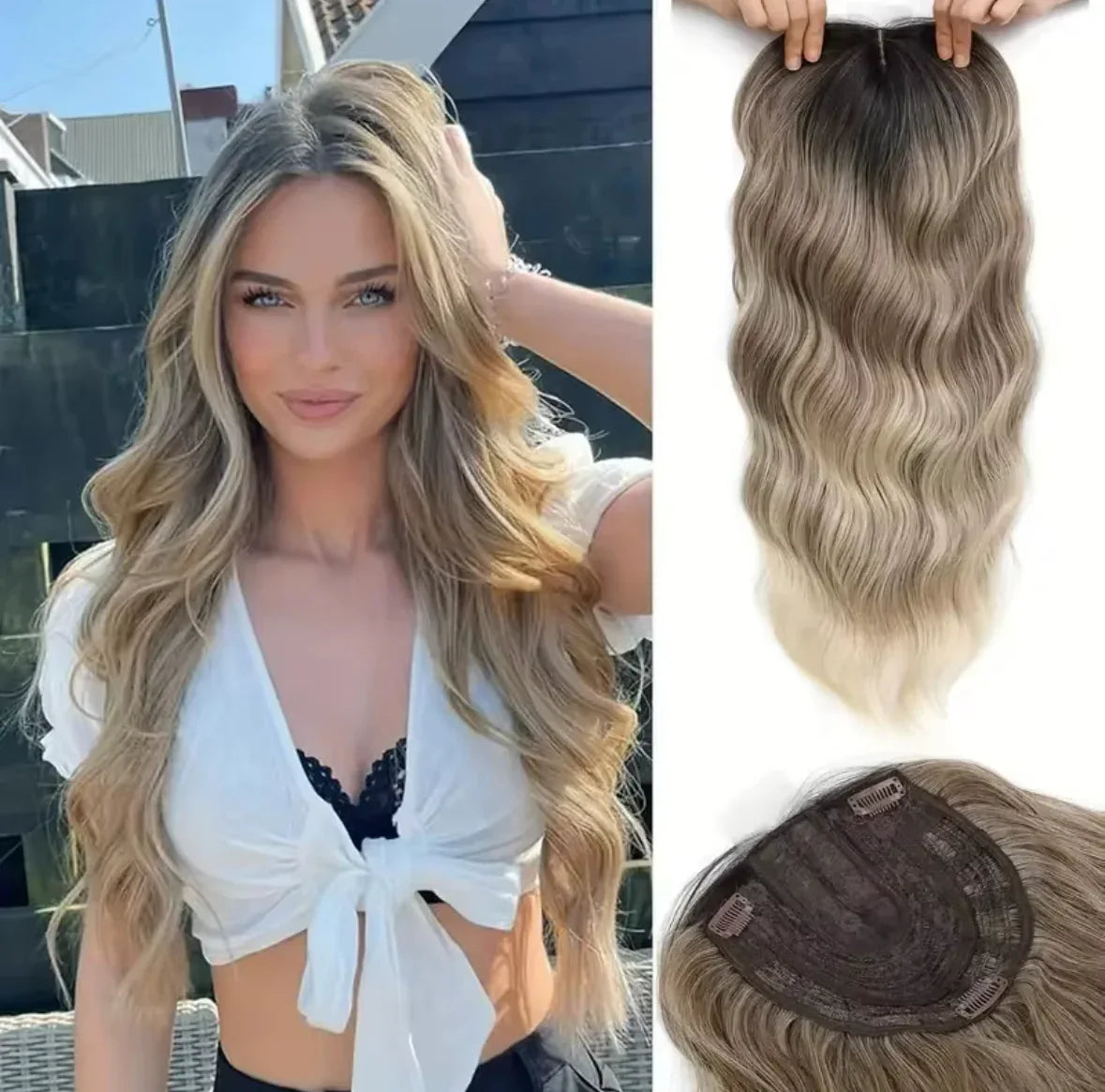 Base topper - Dorin Wigs- Hair Extensions & Toppers