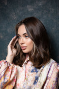 Rosa | Vibrant Brown Human Hair Wig | Bold Statement — 100% Human Hair | Dorin Wigs, Fort Lauderdale