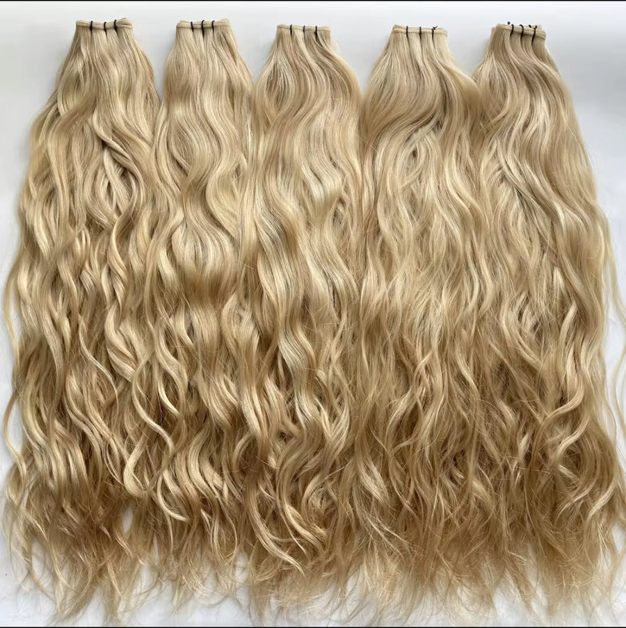Human Hand-Tied Weft Extension — 100% Human Hair | Dorin Wigs, Fort Lauderdale