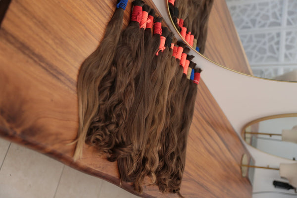 European human hair — texture and colour detail, Dorin Wigs Fort Lauderdale (1)
