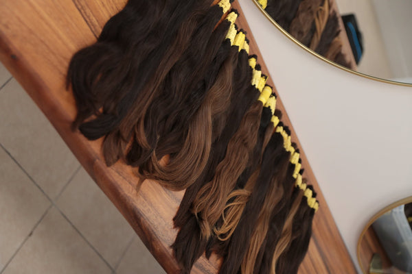 Hair texture and tone detail from the Dorin Wigs atelier, Fort Lauderdale (8)